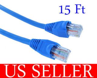 RJ45 CAT5E LAN Network Cable for Ethernet Router Switch(CAT5E 1 5BLU
