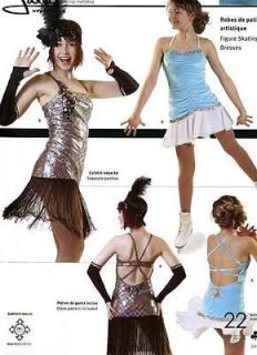 Figure Skating Ice Dancing Dress Sewing Pattern #2789 in 22 Sizes