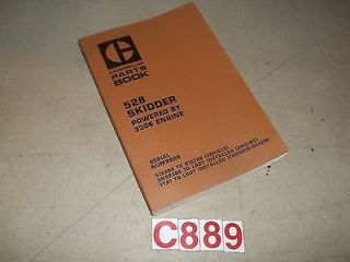 Caterpillar 528 Skidder ORIGINAL Parts Book Serial Nos include 51S288