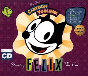 Cartoon Toolbox w/ Felix the Cat PC CD cartoon writer director game