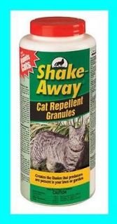 New SHAKE AWAY Domestic Cat Repellent Granules Safe 28.5oz Ready To
