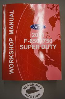 2011 Ford F 650 F 750 Super Duty Truck Shop Service Manual OEM