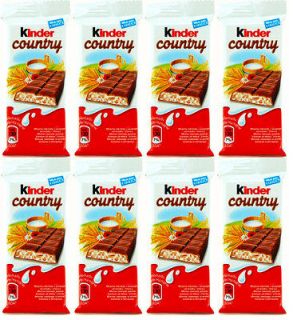 pcs Kinder Country Milk Chocolate bars with 5 Different Cereals Child