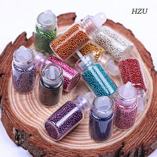 12 Color /Set Fashion Caviar Nails Nail Art Manicures Pedicures Decal