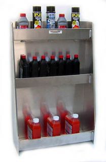 NEW RACE TRAILER STORAGE WALL CABINET ALUMINUM STATION