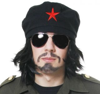 CHE GUEVARA FREEDOM FIGHTER CUBA CUBAN FANCY DRESS COSTUME HAT WITH