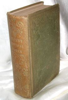 Poetical Works of John Milton 1850 Illustrated Dr. Channings Essay