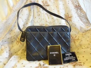 Authentic CHANEL Reissue Lambskin Leather CAMERA TOTE Shoulder Bag