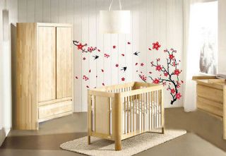 Blossom Flower Removable Wall Sticker Decor Decal Background 90*60