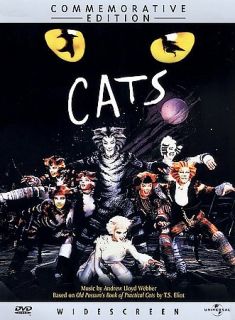 Cats The Musical (Commemorative Edition), New DVD, Elaine Paige, John