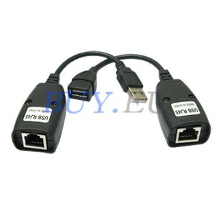 NEW USB TO RJ45 LAN EXTENSION ADAPTER CAT5 CAT5E CABLE