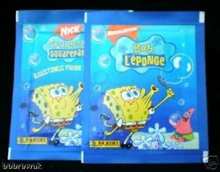 SpongeBob Squarepants Album Sticker Packs(2)