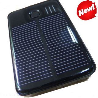 5V Solar External Backup Battery Charger For Iphone smart phone