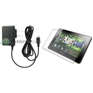 Home Charger+Screen Protector for BLACKBERRY PLAYBOOK