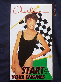 Rare Start Your Engines VHS Video with Charlene Prickett