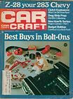 Car Craft December 1969 Z 28 Your 283 Chevy SS/428 CJ Mustang Project