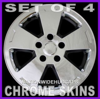Spoke CHROME Alloy Wheel Rim Skins (Fits 2011 Chevrolet Impala LS
