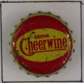 Drink Cheerwine Soda Cork Crown Tavern Trove