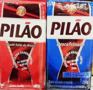 PILAO O CAFE FORTE DO BRAZIL (2 PACK) GROUND ESPRESSO COFFEE ~ CHOOSE