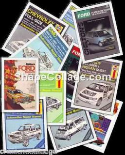 Truck Repair Manuals Ford Chevy Dodge Nissan Haynes Chilton Lot of 12
