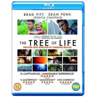 THE TREE OF LIFE Terence Malick*Brad Pitt*Sean Penn Family Drama Blu