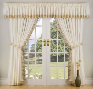 Peru Luxury Voile Lined Curtains ***free P & P***