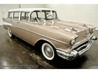 Chevrolet  Other 1957 Chevrolet Wagon 283 3 Speed Bench Seat Dual