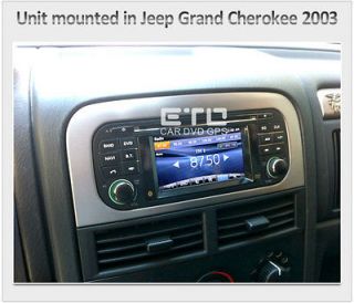 Grand Cherokee Wrangler Liberty Car GPS Navigation Headunit Auto Radio