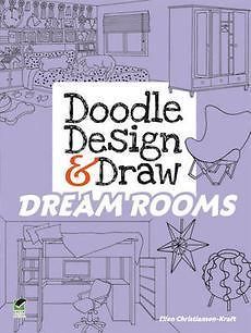 Doodle Design & Draw Dream Rooms NEW by Ellen Christian