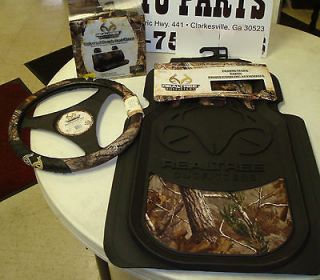 Outfitters Camo Floormats, Steering Wheel Cover and Bench Seat Cover