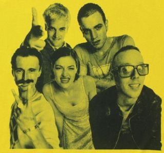 Trainspotting BW unique cheap movie yellow t shirt