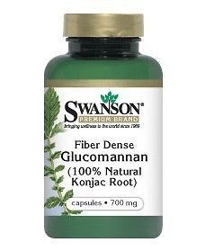 Glucomannan 700 Mg 90 Caps Konjac Root Cholesterol Blood Sugar Weight