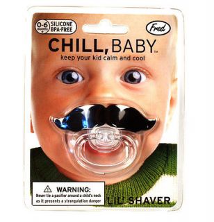 Chill Baby   The Moustache Dummy Pacifier