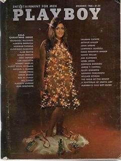 Playboy,December 1968,Gala Christmas Issue,Cynthia Myers, Girls of the