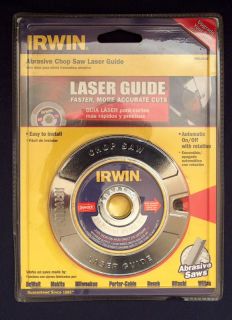 NEW IRWIN 3061002 ABRASIVE CHOP SAW LASER GUIDE