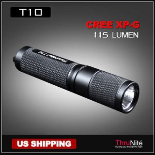 ThruNite T10 Flashlight With Cree XP G LED Torch 115Lumen Hiking Camp