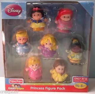 Price Little People~7 Princess Lot~Cake Toppers~Target Exclusive