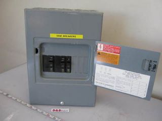 Circuit Breaker Panel w/ 2 2Pole 10A & 1 1Pole 10A Circuit Breaker