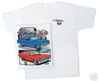 Nova SS Tee Shirt Chevrolet Chevy 65 66 67 68 69 Classic Car