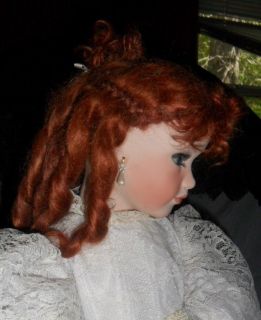 Janis Berard Porcelain Doll Janis Berard 24 Beautiful Red Dreadlocks