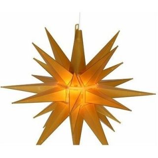 Indoor/Outdoor 14 Yellow Moravian Star Hanging Christmas Light
