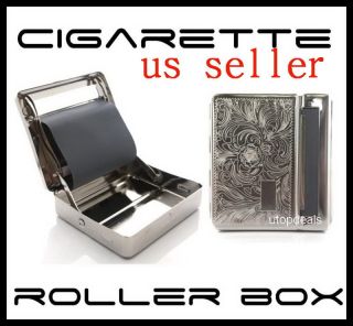 Cigar Cigarette Tobacco Smoking Roller Rolling Machine Maker Case Box