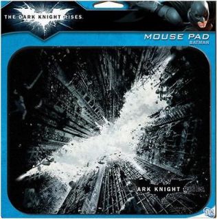 Batman Mousepad The Dark Knight Rises Gotham City Computer Accessory