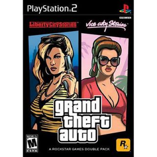 Grand Theft Auto Liberty City + Vice City NEW PS2 Game