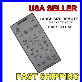NEW BOSE Wave music system AWRCC1 Remote LARGE BUTTONS~EASY TO USE