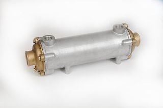 Marine Heat Exchanger 13 1/2” long by 3 1/2” diameter
