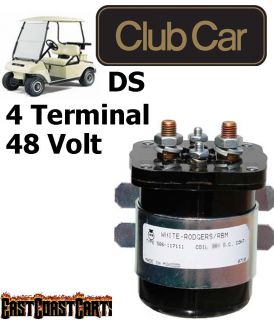 Club Car Golf Cart HEAVY DUTY 48 Volt, 4 Terminal #586 Series Solenoid