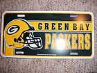 Green Bay PackersTag Express Lisence Plate Plastic
