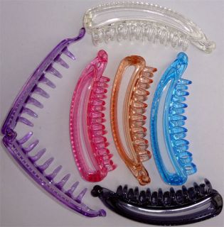 Combs Clip Slide Clamps Claws Bannana Clips Grips Accessories 13.5cm