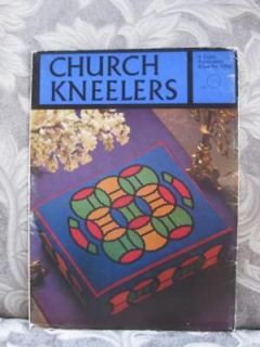 Church Kneelers Needle Canvaswork Sewing How To Booklet